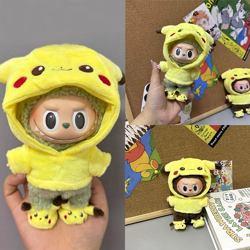Baby Clothing Usa - 15 17cm For Labubu Doll Cartoon