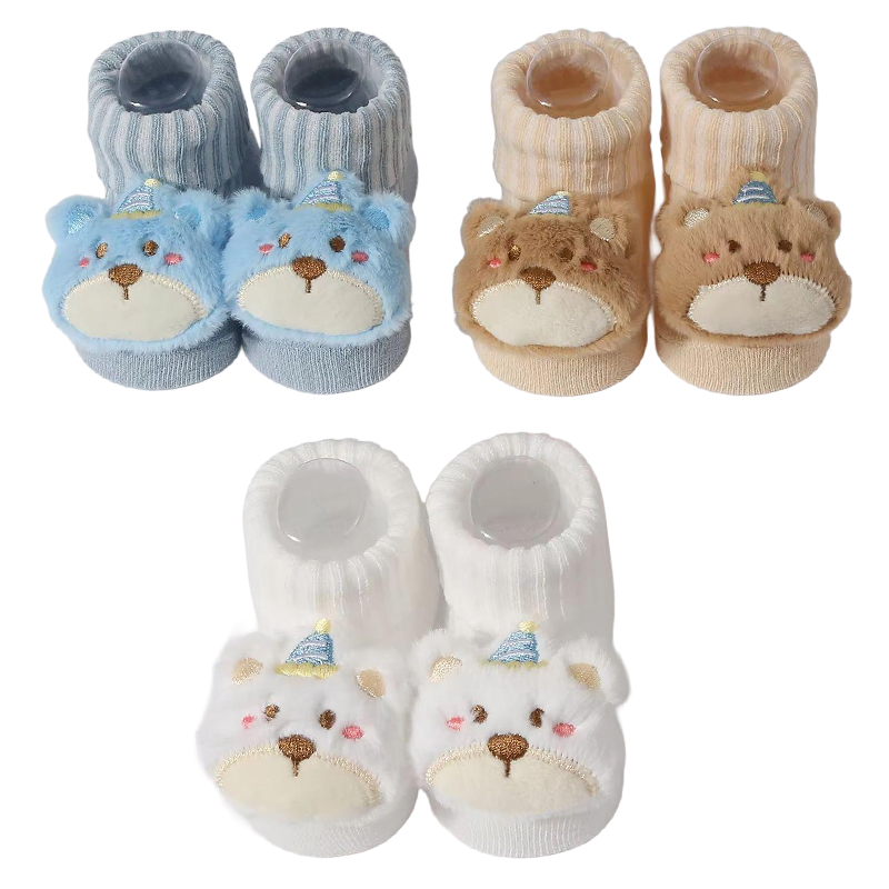 Baby Clothing Gender Neutral - 3Pairs/set Baby Socks Girls Boys Newborn
