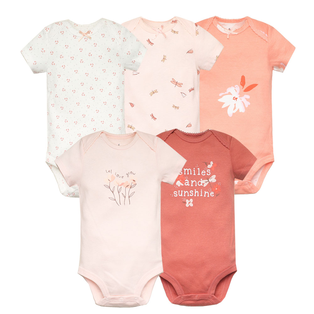 5pcs/lot Baby Bodysuit Fashion - огляд і ціна Baby Clothing Gender Neutral