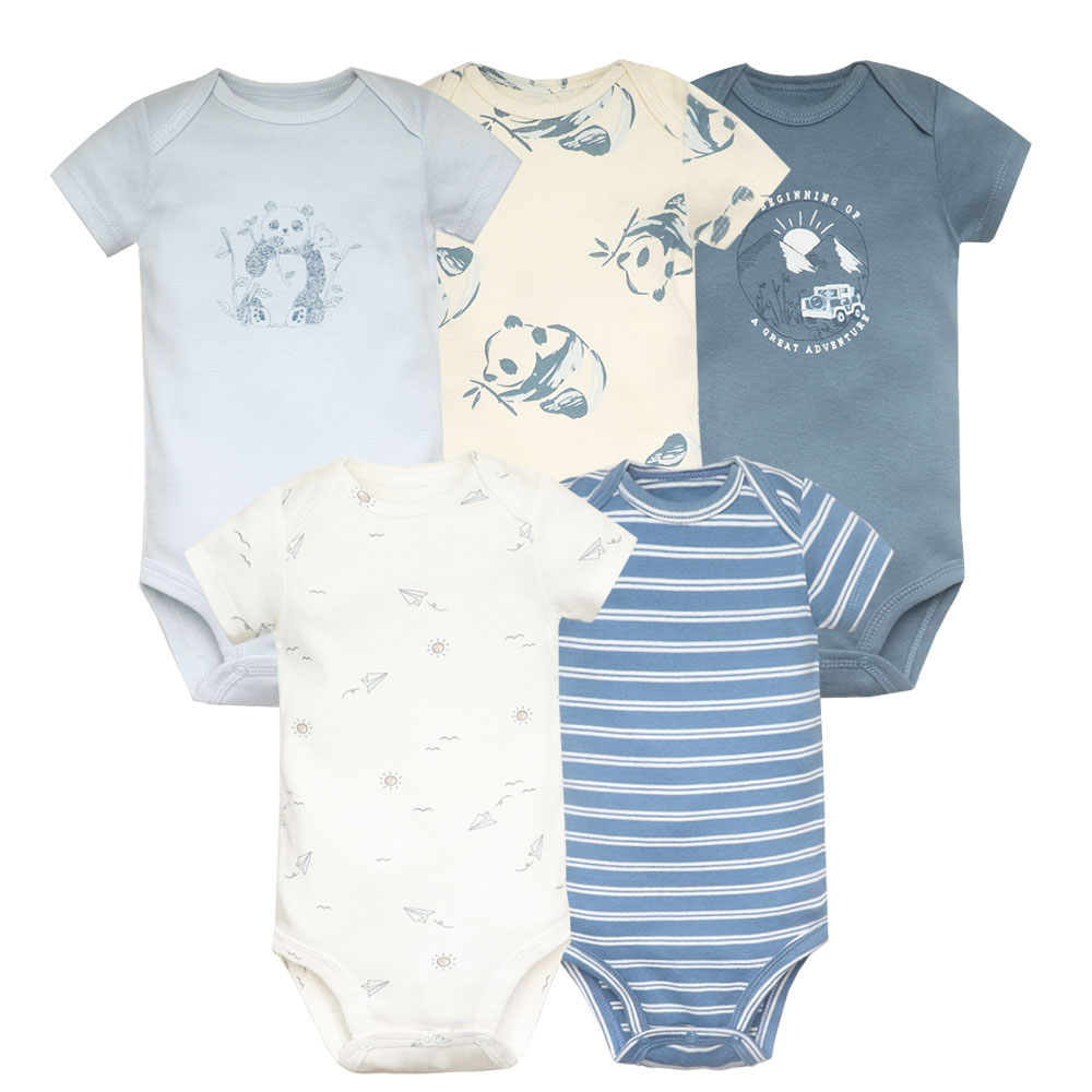 5pcs/lot Baby Bodysuit Fashion - огляд і ціна Baby Clothing Gender Neutral