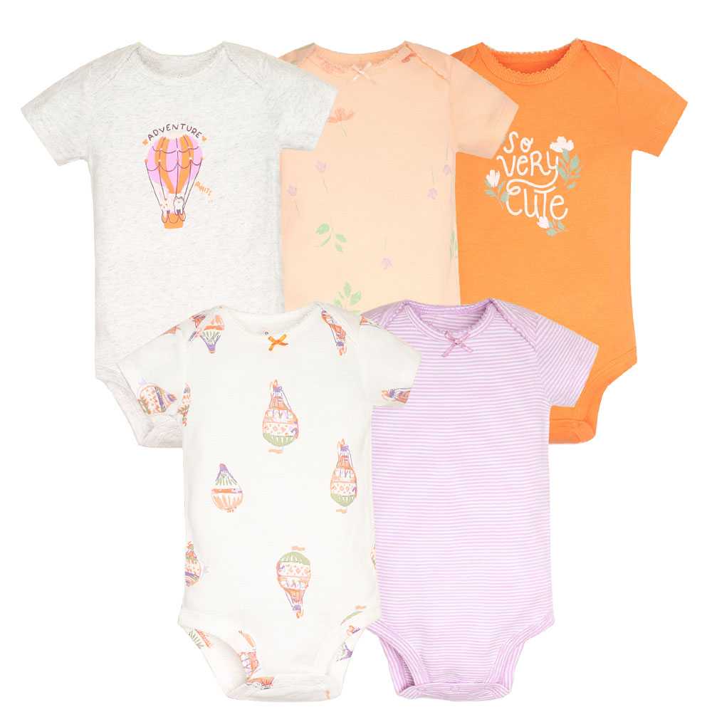 5pcs/lot Baby Bodysuit Fashion - огляд і ціна Baby Clothing Gender Neutral