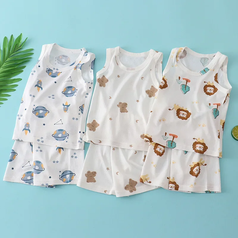 Kids Bamboo Cotton Vest Suit S - огляд і ціна Baby Clothing Essentials