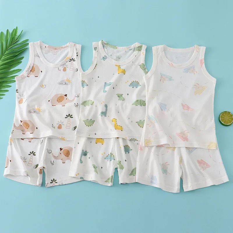 Kids Bamboo Cotton Vest Suit S - огляд і ціна Baby Clothing Essentials