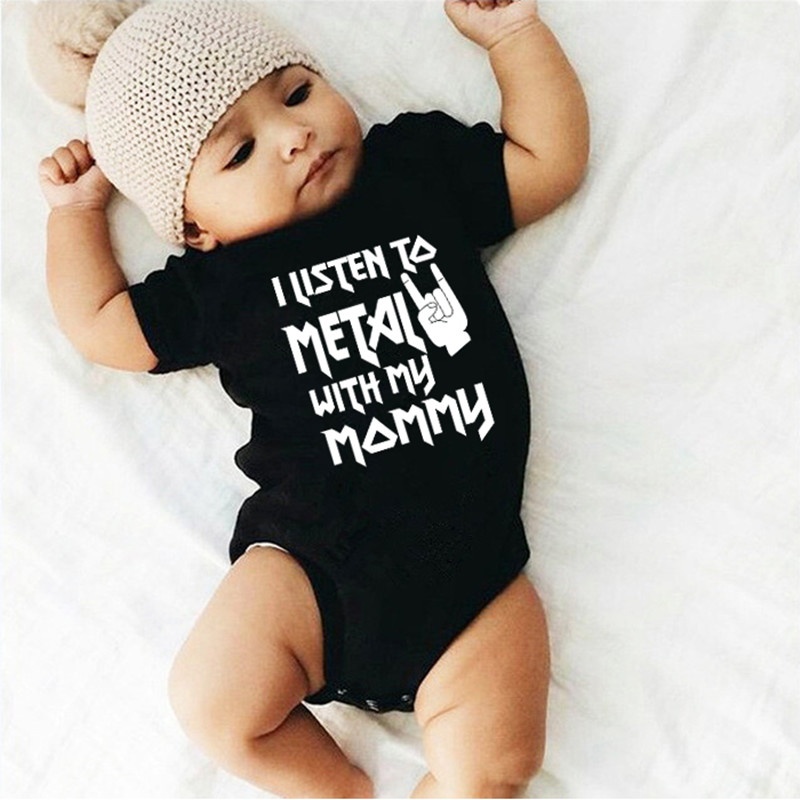 I Listen to Metal with My Dadd - огляд і ціна Baby Clothing Gender Neutral