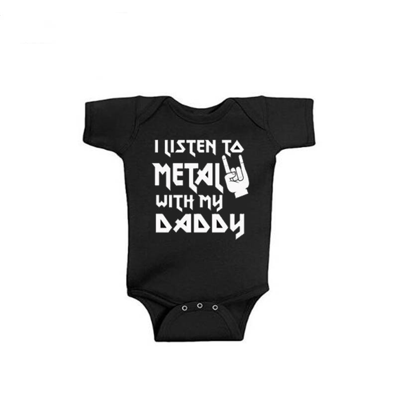 I Listen to Metal with My Dadd - огляд і ціна Baby Clothing Gender Neutral