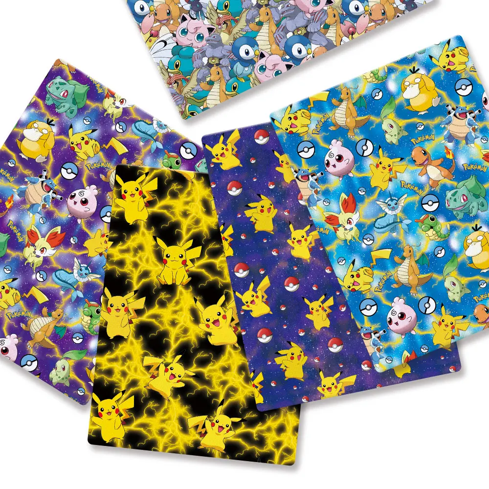 Pokemon Cartoon Fabric140*50cm - огляд і ціна Baby Clothing Quilt